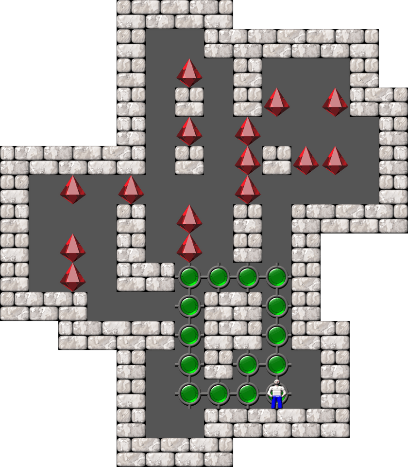 Sokoban Chuchubi 11 level 17